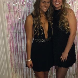 Black semi formal dress